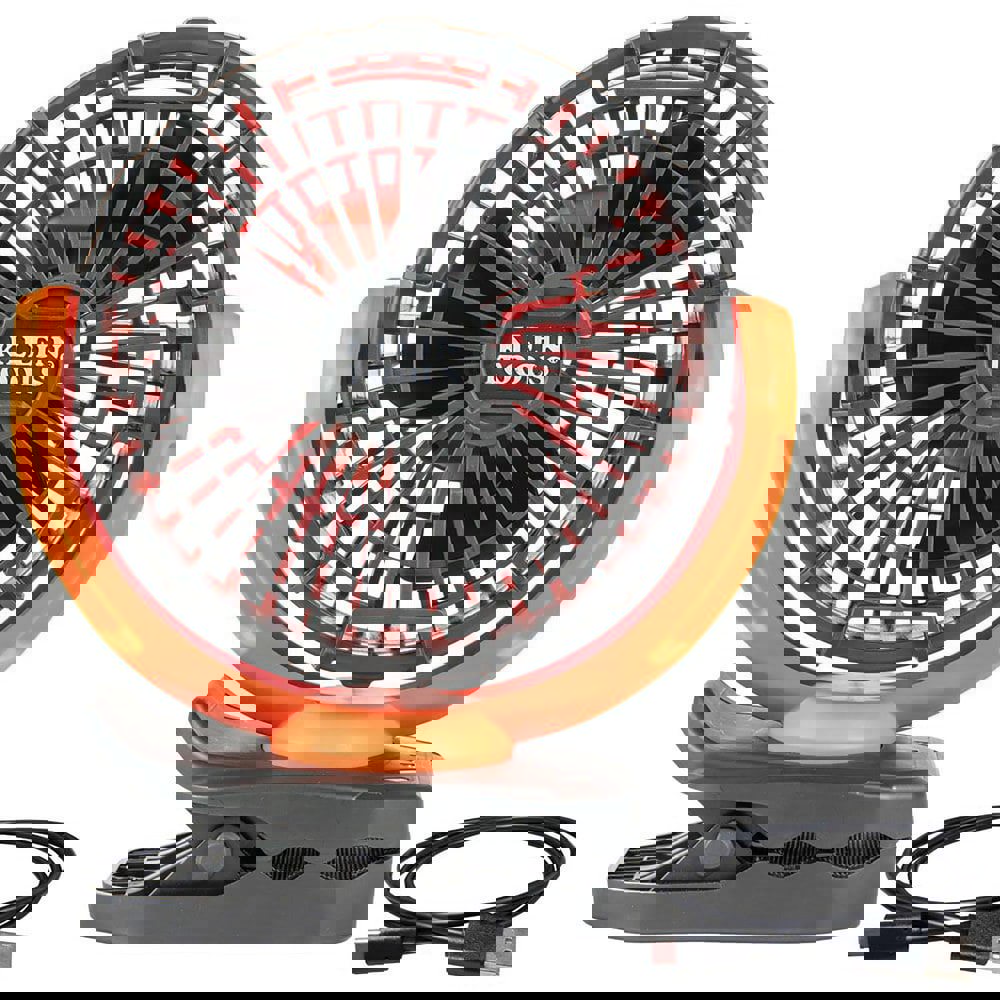 Cordless Jobsite Fans; Fan Diameter: 7.64 ; Air Flow: 45 ; Number Of Blades: 3 ; Oscillation: Oscillating ; Battery Included: Yes ; Hazardous Location: No